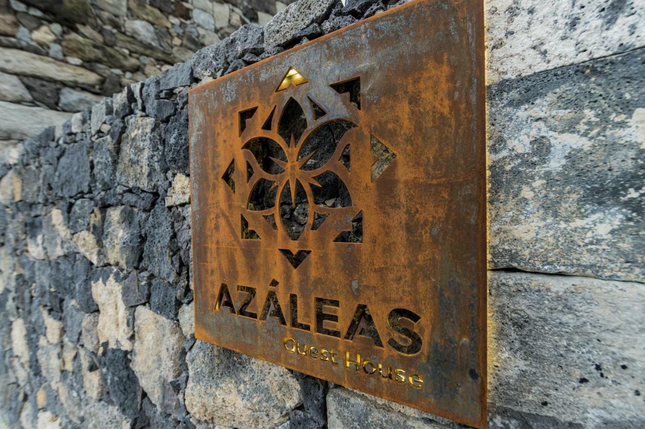 Azaleas Guest House Ribeira Cha Bagian luar foto