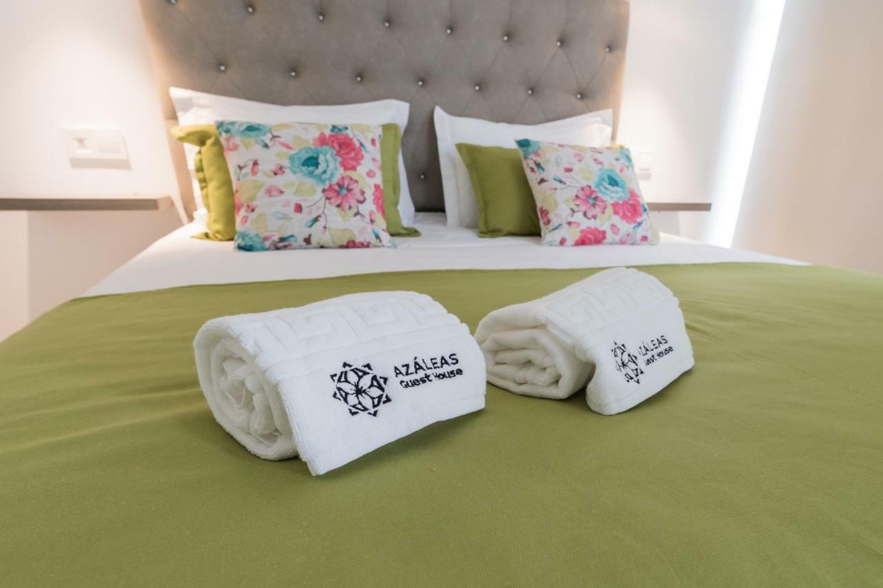 Azaleas Guest House Ribeira Cha Bagian luar foto