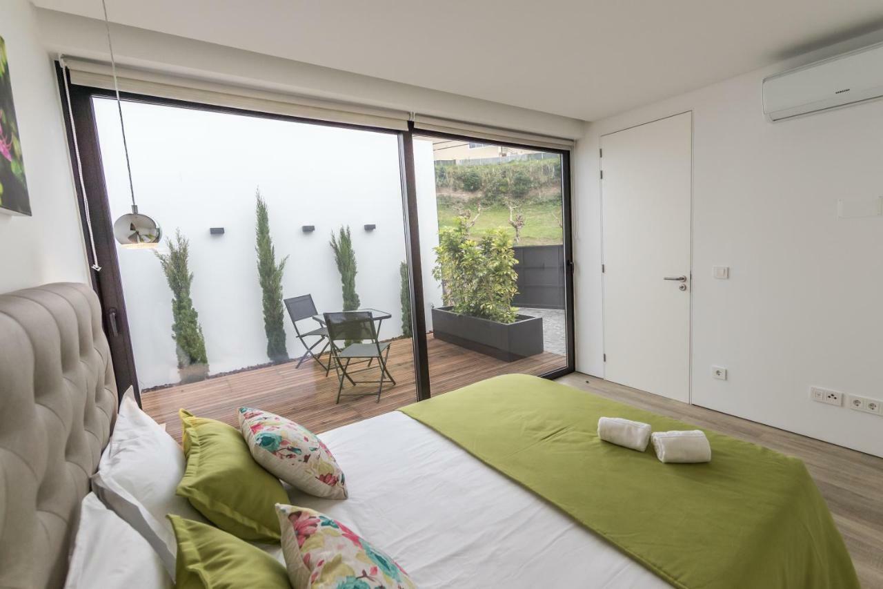 Azaleas Guest House Ribeira Cha Bagian luar foto